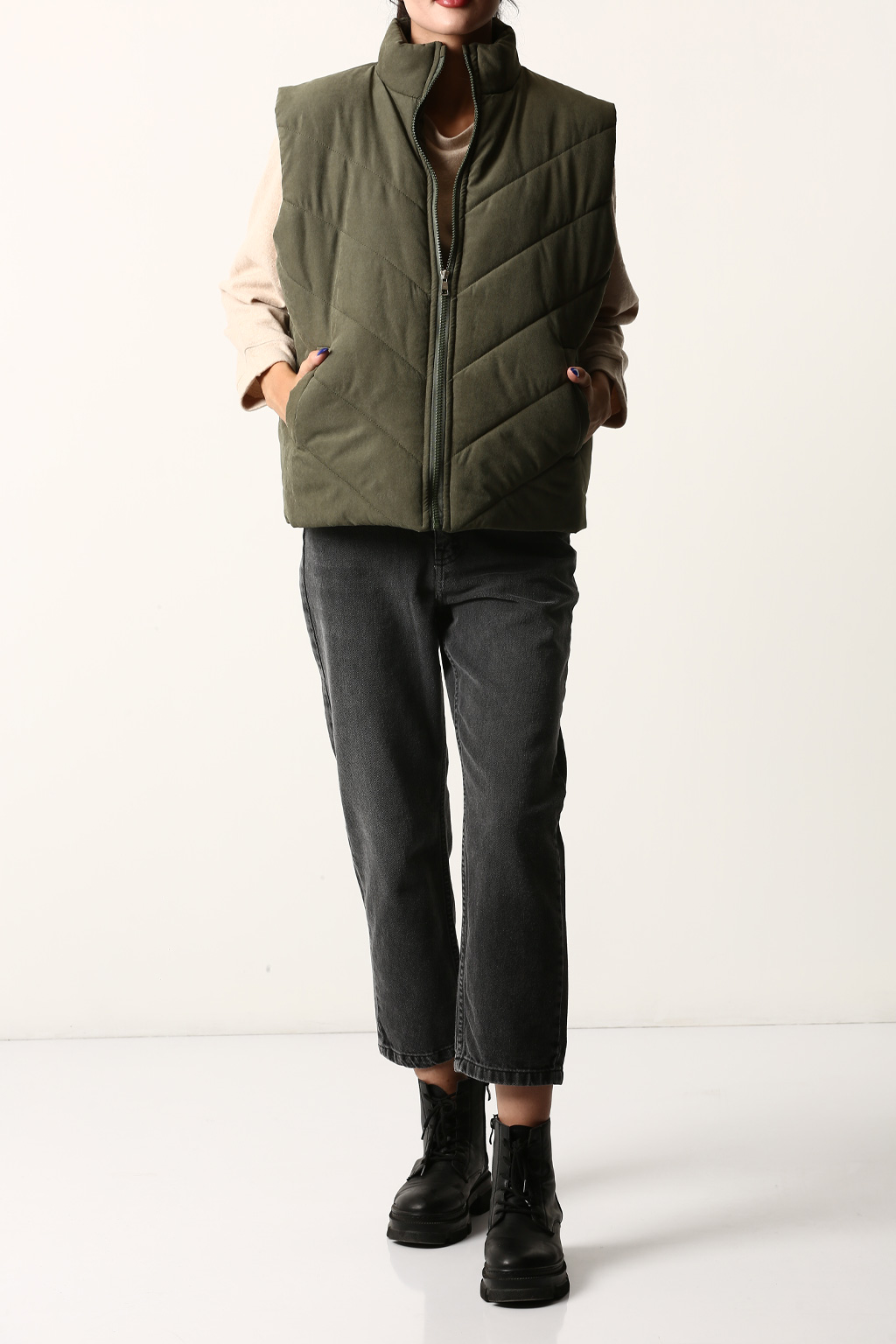 پافر کراپ زنانه