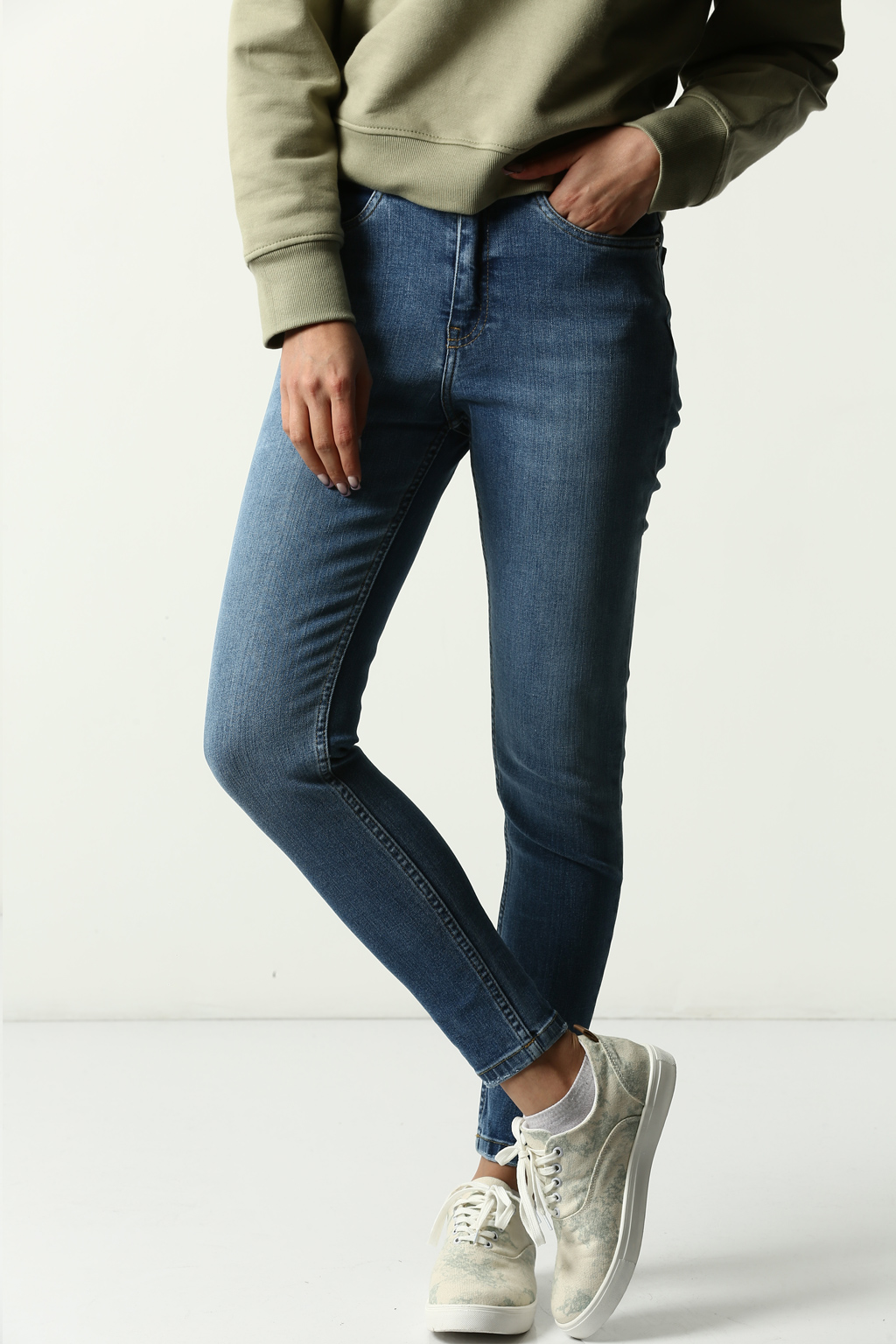 شلوار جین اسکینی 130