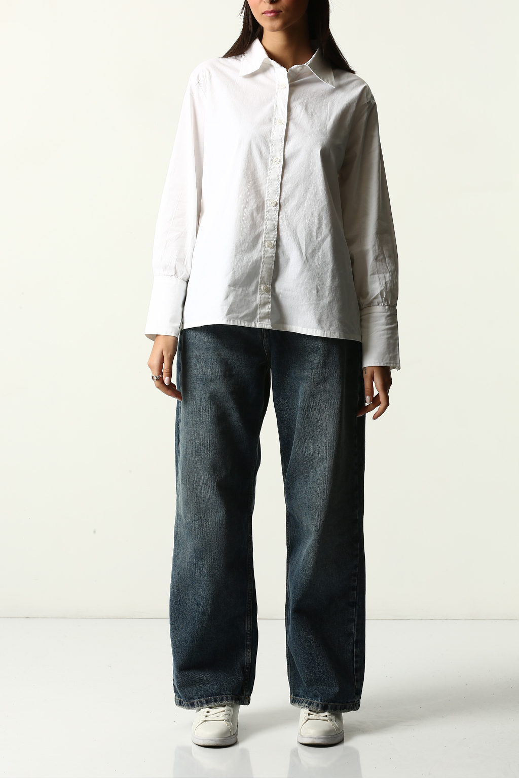 شومیز یقه خرگوشی مچ بلند زنانه