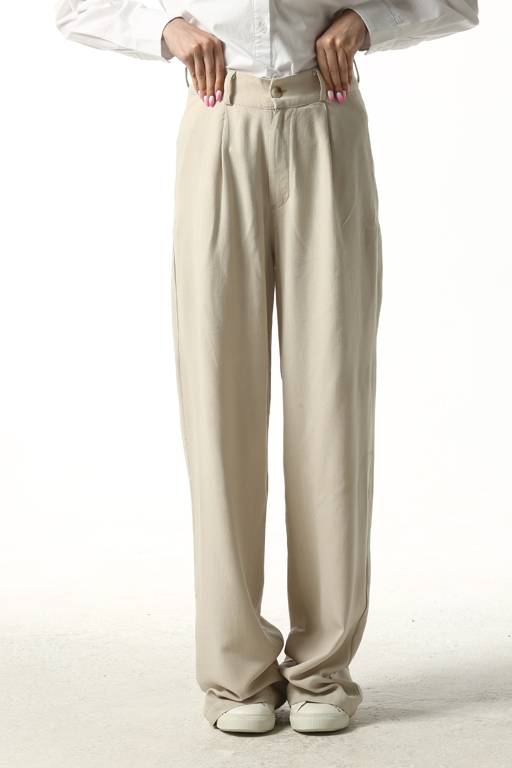 شلوار پیلی دار دمپا گشاد زنانه 