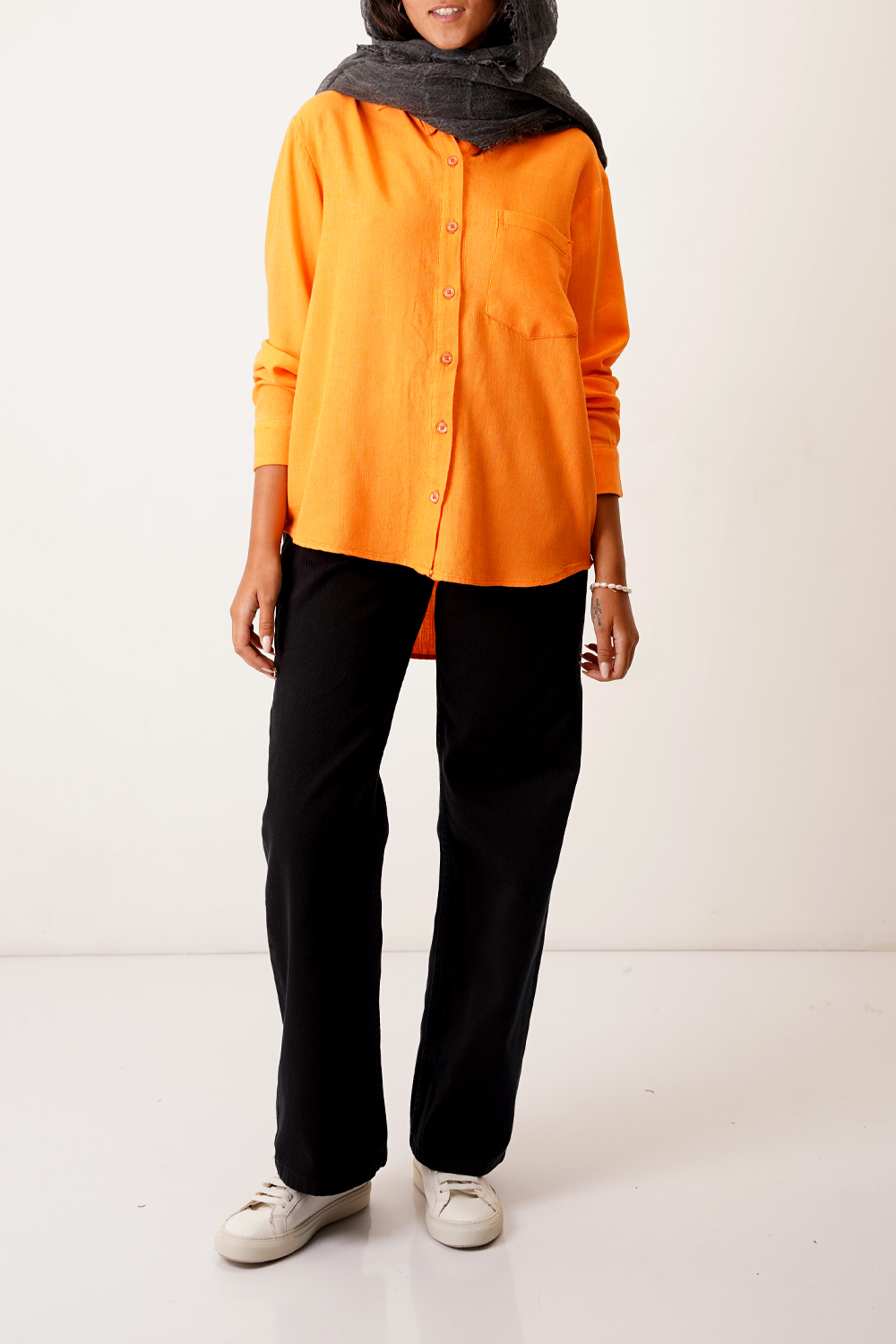 شومیز بیسیک پشت بلند زنانه