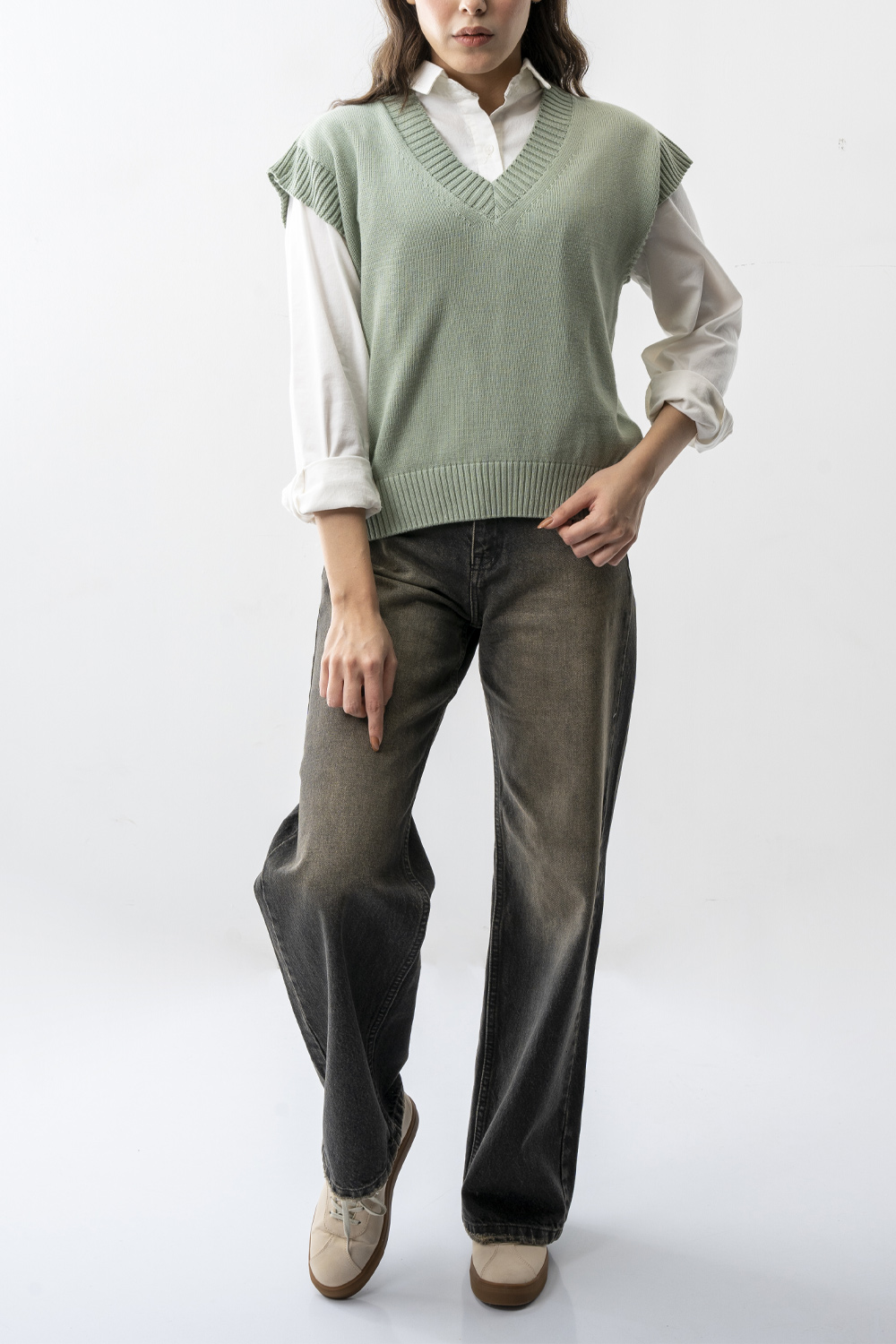 ژیله بیسیک یقه هفت زنانه  