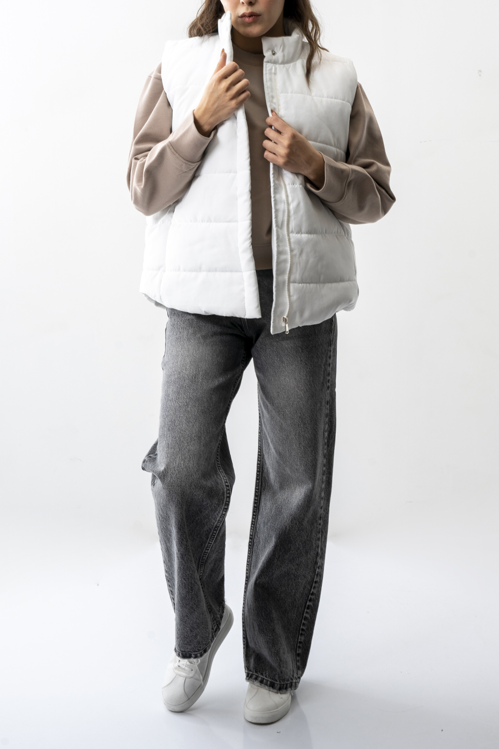 پافر بیسیک جیب دار زنانه  