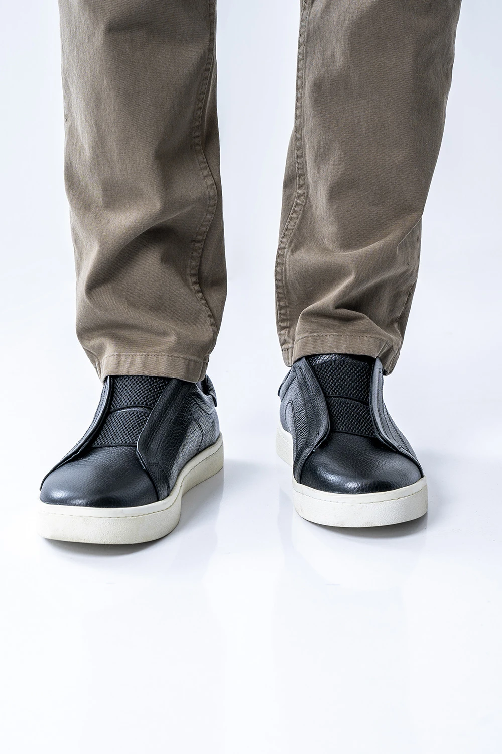 ونس جلو کش چرم طبیعی مردانه