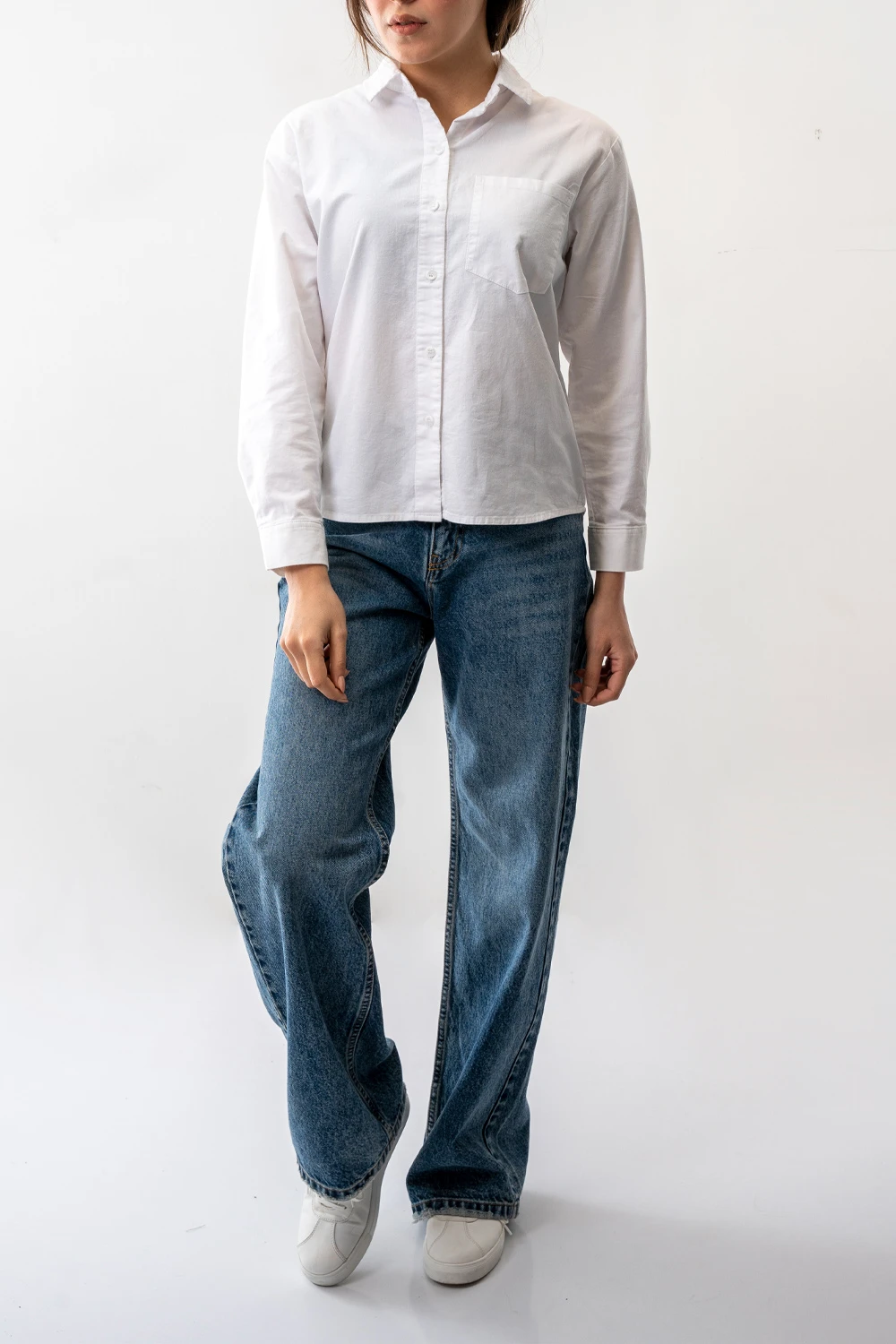 شومیز بیسیک جیب دار زنانه