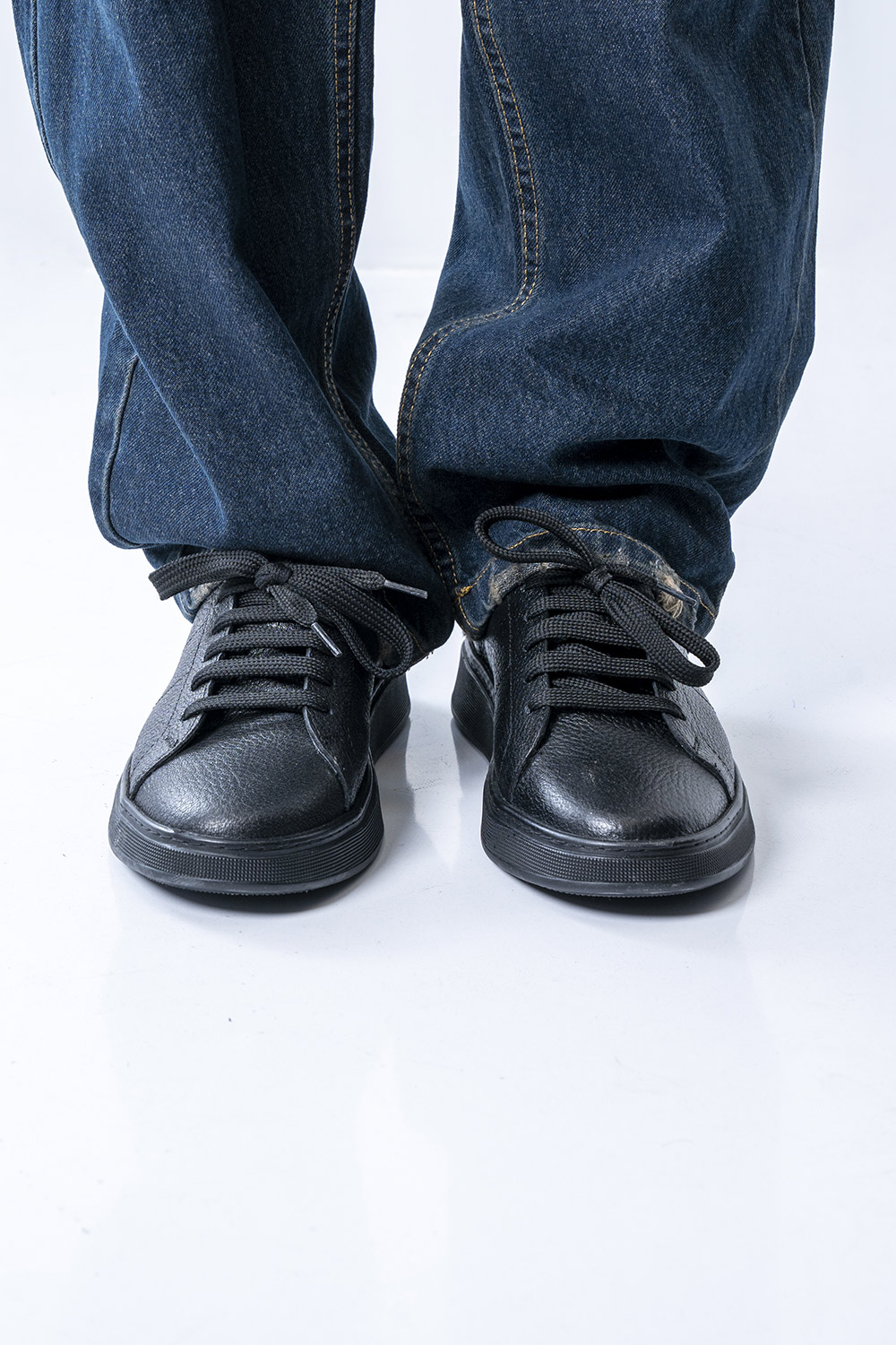 ونس چرم طبیعی بندی یک رنگ مردانه