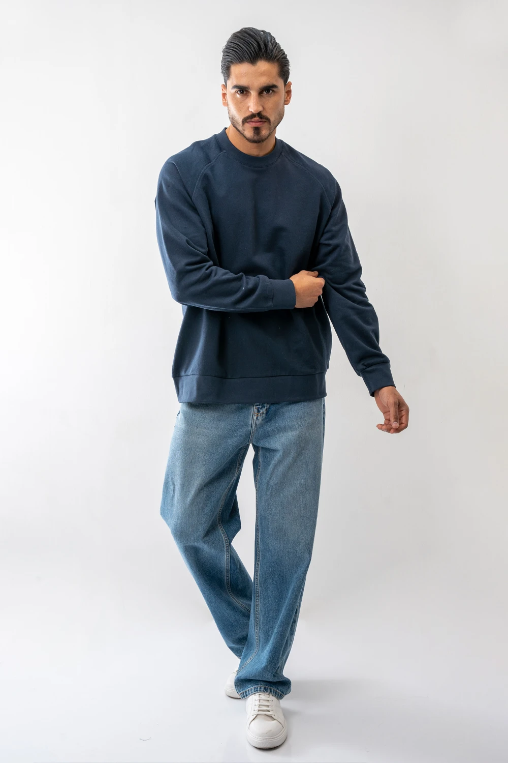 دورس سه نخ آستین رگلان مردانه