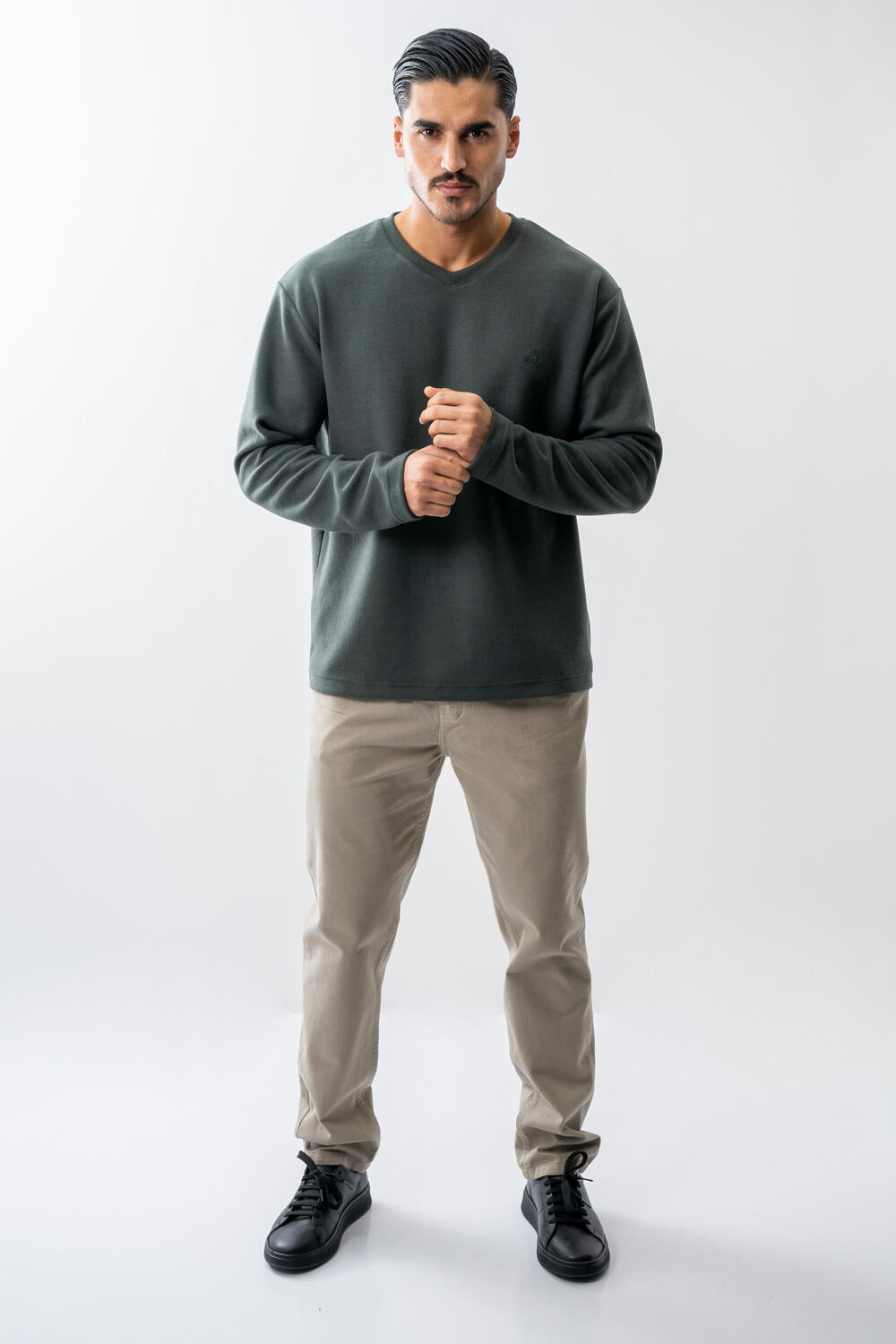 سلانیک آستین بلند یقه هفت مردانه