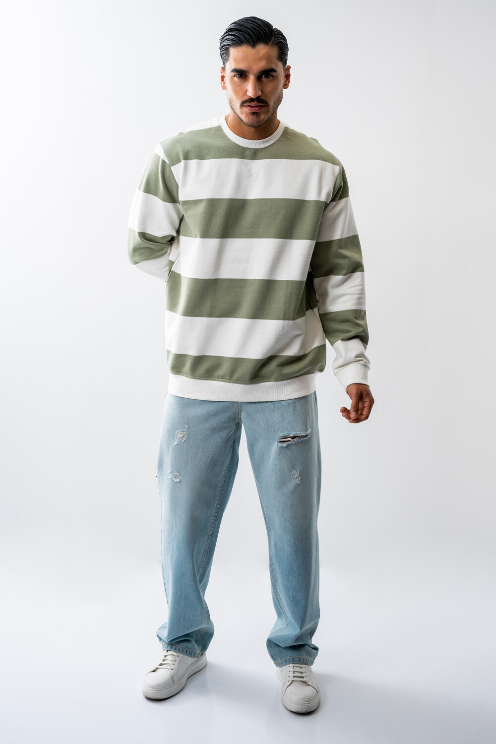 دورس آستین بلند راه راه مردانه