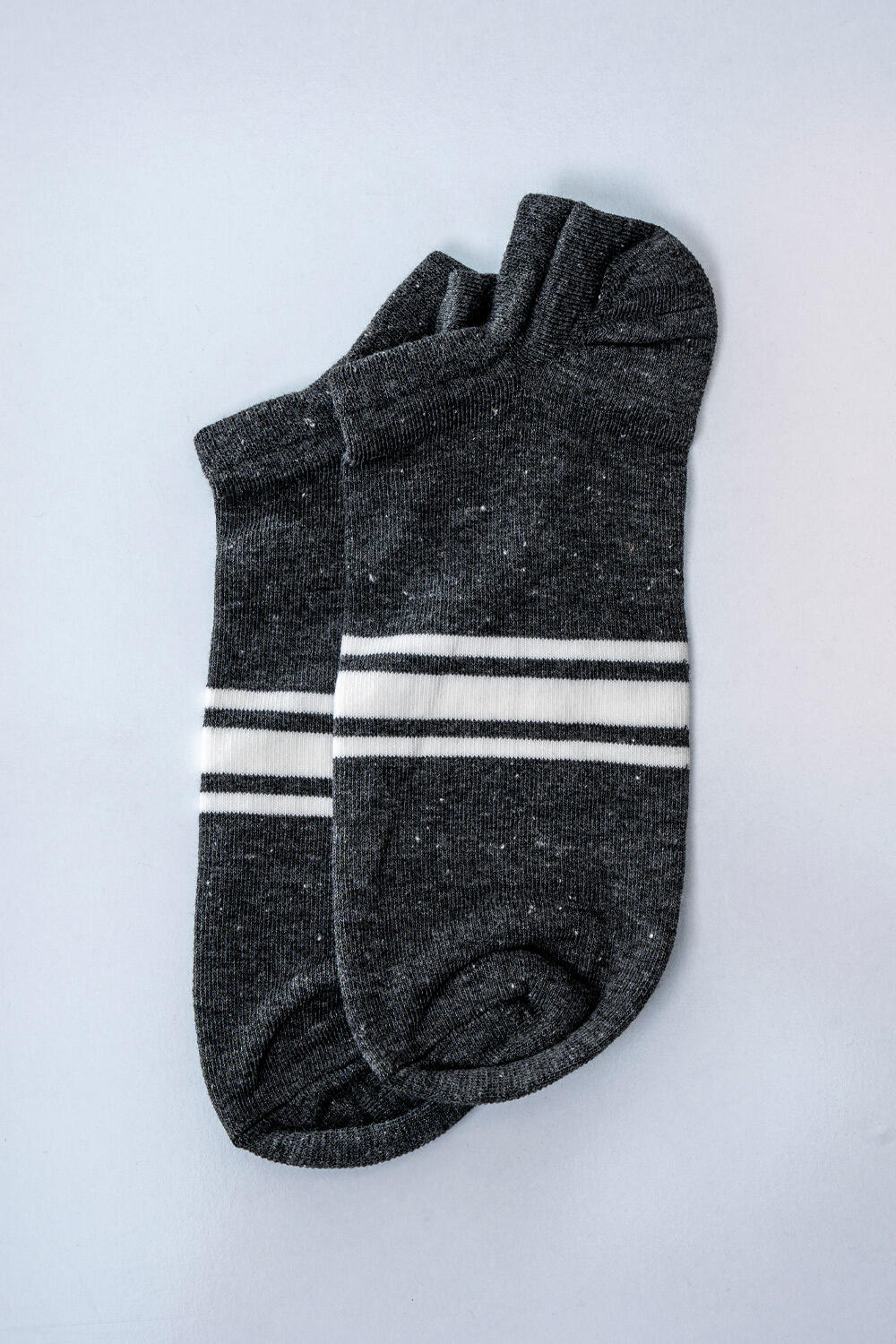 جوراب مچی بیسیک خط دار مردانه 