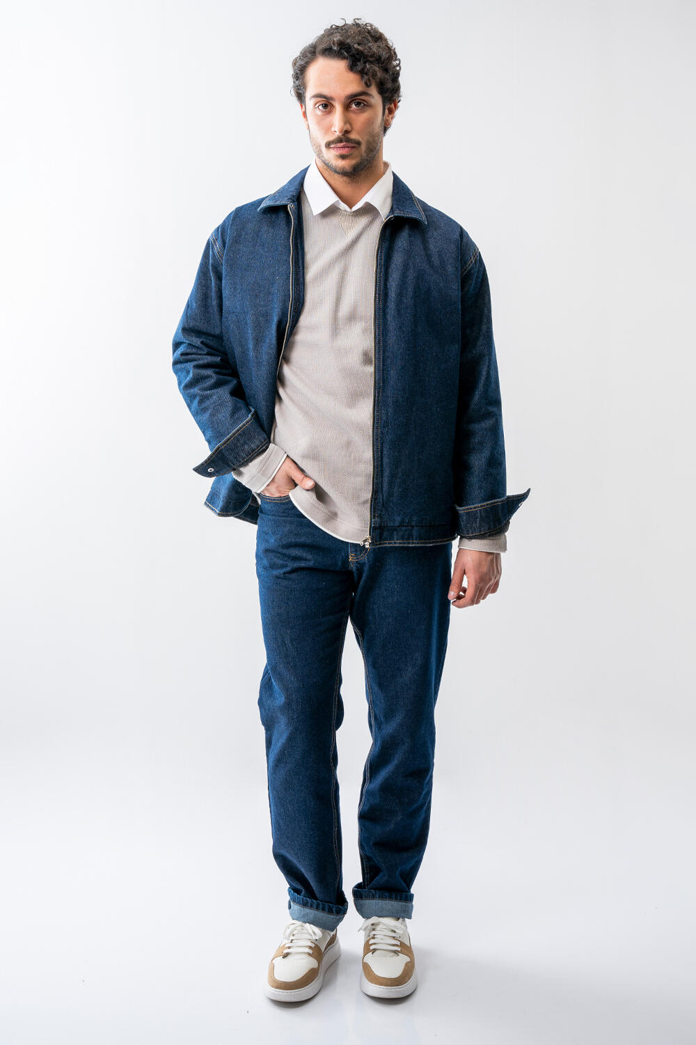 کاپشن جین رگولار مردانه 